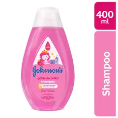 JOHNSONS - Shampoo Baby Gotas de Brillo Botella 400 mL