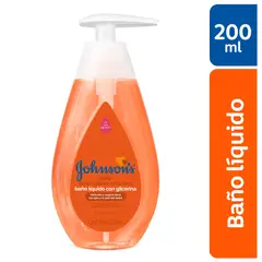 JOHNSONS - Baño Líquido Baby Cabezas a Pies Envase 200 mL