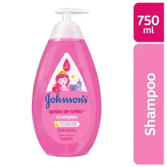 JOHNSONS - Shampoo Baby Gotas De Brillo Botella 750 mL