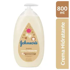 JOHNSONS - Crema Corporal Baby Avena Envase 800 g