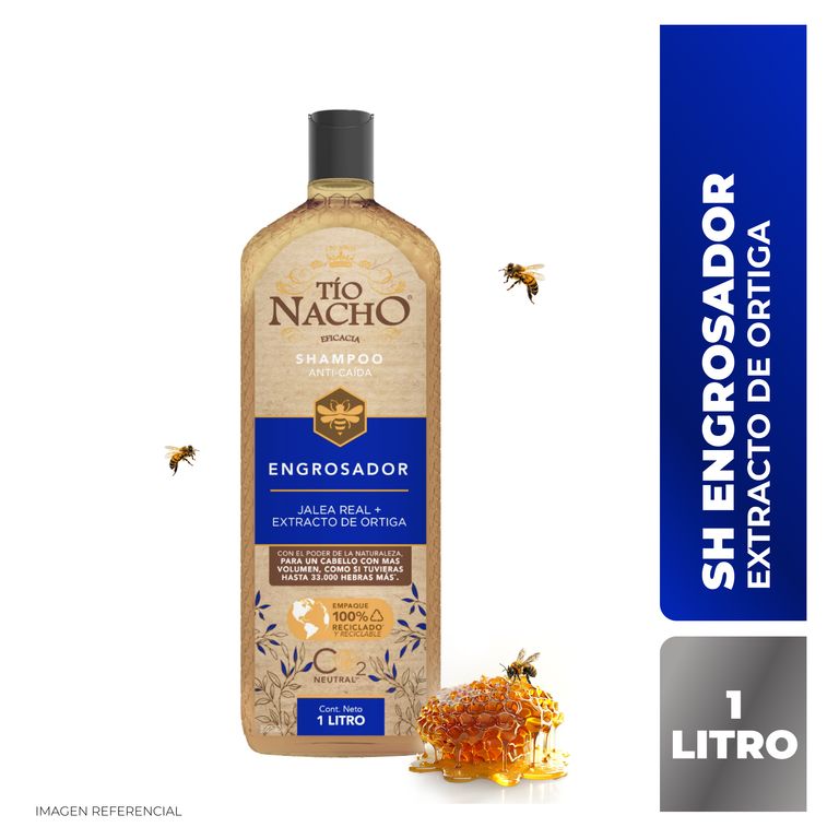 Shampoo Engrosador Botella 1 L