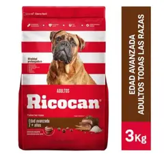 RICOCAN - EDAD AVANZ ADULT 7+ TODAS LAS RAZAS 3 KG