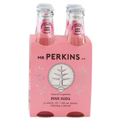 JOKER - Pink Soda Toronja Mr Perkins Pack 4 Botellas 200 mL
