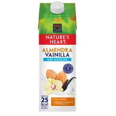 NATURES HEART - Bebida de Almendra Vainilla sin Azúcar Terraferti 200 mL