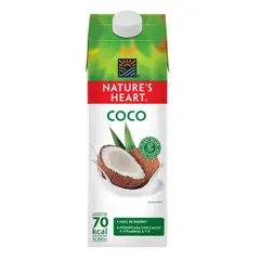 NATURES HEART - Bebida de Coco Terrafertil 946 mL