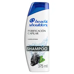 HEAD AND SHOULDERS - Shampoo Head & Shoulders Charcoal Botella 375 mL