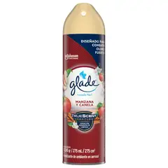 GLADE - Ambientador en Aerosol Manzana Canela Envase 275 mL