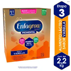 Alimento lácteo Premium Promental etapa 3 sabor vainilla de 2.2 kg