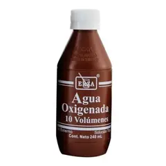 ERZA - Agua Oxigenada 10 Vol Botella 240 mL