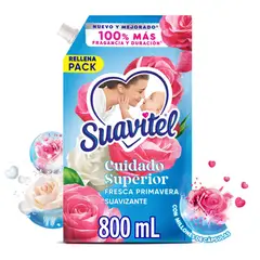 SUAVITEL - Suavizante Fresca Primavera Doypack 800 mL