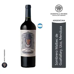 HUENTALA WINES - Vino Sombrero Malbec Botella 750 mL