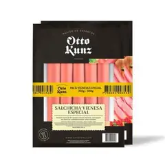 OTTO KUNZ - Pack Salchicha Especial Vienesa 500 g + 250 g