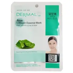 Dermal - Mascarilla Facial Colágeno Aloe Sachet Empaque 23 g