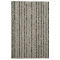 CASA JOVEN - Alfombra Shaggy 122x168 cm Rayada