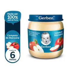 GERBER - Compota Manzana Envase 113 g