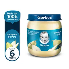 GERBER - Compota Pera Envase 113 g