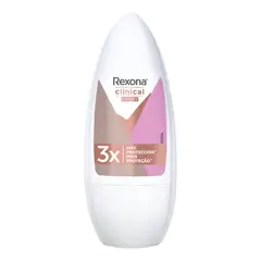 REXONA - Antitranspirante Roll On Clinical Classic Envase 50 mL