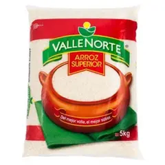 VALLENORTE - Arroz Superior Bolsa 5 Kg