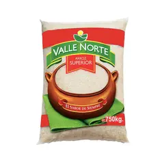 VALLENORTE - Arroz Superior Bolsa 750 g