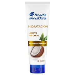HEAD AND SHOULDERS - Acondicionador Head & Shoulders Aceite de Coco Envase 300 mL