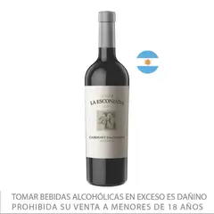 LA ESCONDIDA - Vino Cabernet Sauvignon Botella 750 mL