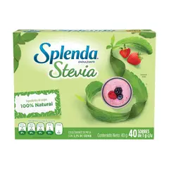 SPLENDA - Edulcorante Stevia Caja 40 Und