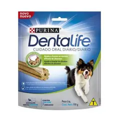 DENTALIFE - Snack para Perro Adulto Razas Medianas Bolsa 119 g