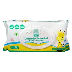 TOTTUS - Toallitas húmedas Cuidado Esencial de 80 unidades