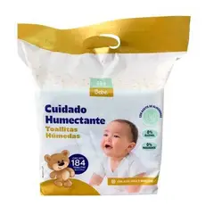 TOTTUS - Toallitas Húmedas Cuidado Humectante Empaque 184 Und