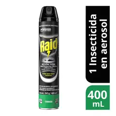 RAID - Insecticida Acción Total Envase 400 mL