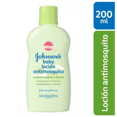 JOHNSONS - Repelente Antimosquitos Botella 200 mL