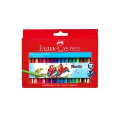 FABER CASTELL - Plumones Fiesta 45 Caja 20 Und