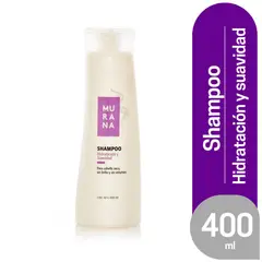 MURANA - Shampoo Hidratación y Suavidad Envase 400 mL