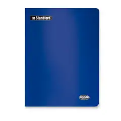 GENERICO - Cuaderno Standford Junior Cuadriculado Colores Surtidos 80 Hojas