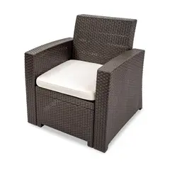 REYPLAST - Sillon Tavarua 1 Cuerpo Mod Ratan - SILLON PARA TERRAZA