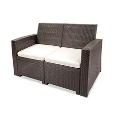 REYPLAST - SILLON TAVARUA 2 CUERPO MOD RATAN