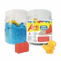 ARTI CREATIVO - Arena Mágica 2 Moldes Envase 200 g
