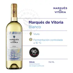MARQUES DE VITORIA - Vino Blanco Botella 750 mL