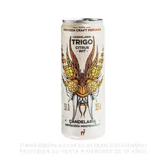 CANDELARIA - Cerveza Trigo Pack 4 Latas 355 mL