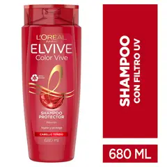 ELVIVE - Shampoo Color Vive Cabello Teñido Botella 680 mL