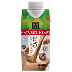 NATURES HEART - Bebida de Almendra con Café Botella 330 mL