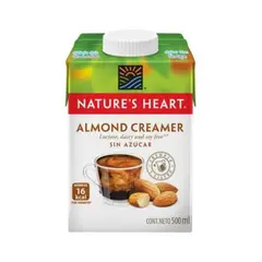 NATURES HEART - Cremador Almendra Sin Azúcar Caja 500 mL