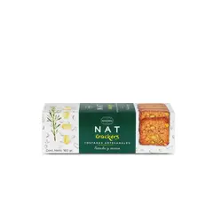 NAT CRACKERS - Tostadas Natcrackers Pistacho y Romero Empaque 160 g