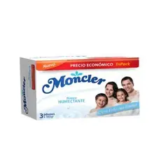 MONCLER - Jabón Blanco Empaque 3 Und