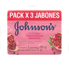 undefined - Jabón Barra Adulto Johnsons Baby Empaque 3 Und