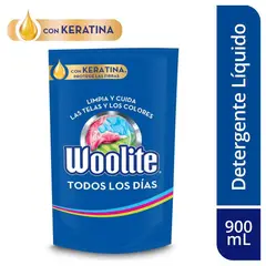 WOOLITE - Detergente Líquido Todos los Días Doypack 900 mL