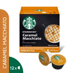 DOLCE GUSTO - Cápsulas de Café Starbucks Caramel Macchiato Caja 12 Und