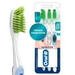ORAL B - Cepillo Dental Detox Encías Empaque 3 Und