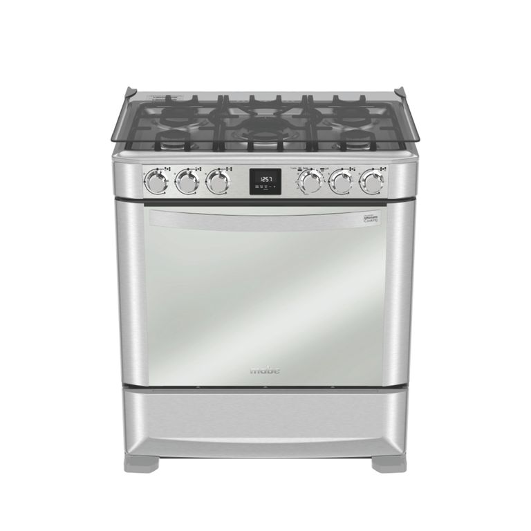 Cocina de piso a Gas de 76 cm Inox CMP7670FX0