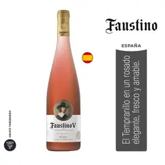 FAUSTINO - Vino Rosado Tempranillo Botella 750 mL